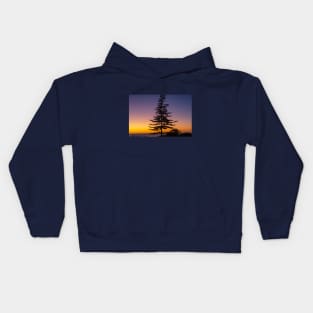 Namibia. Swakopmund. Tree. Sunset. Kids Hoodie